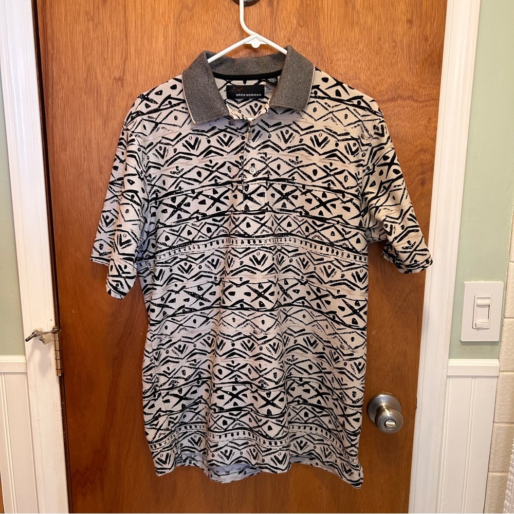 Vintage Greg Norman Atlantis Polo Size Medium